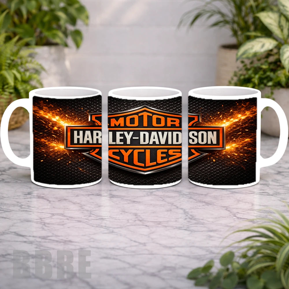 Harley Davidson Mockup Product Photo
