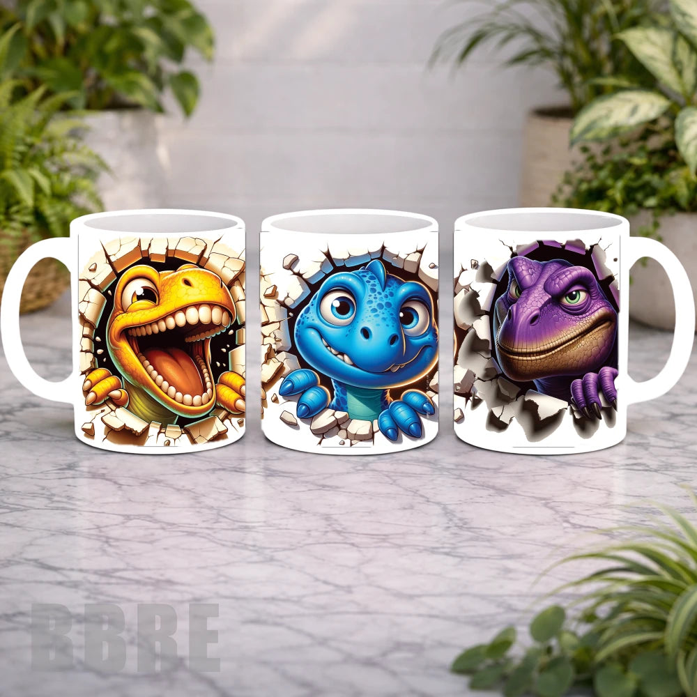 Dino Trio Mockup Product Photo