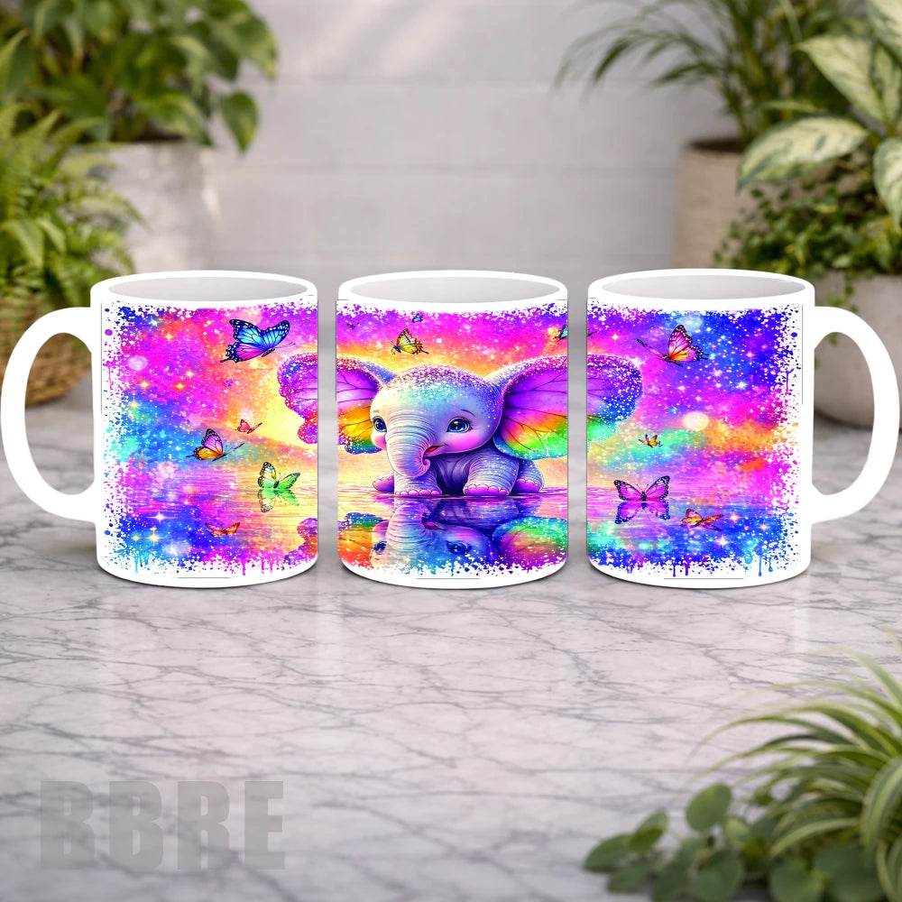 Colorful Elephant 3 Mockup Product Photo