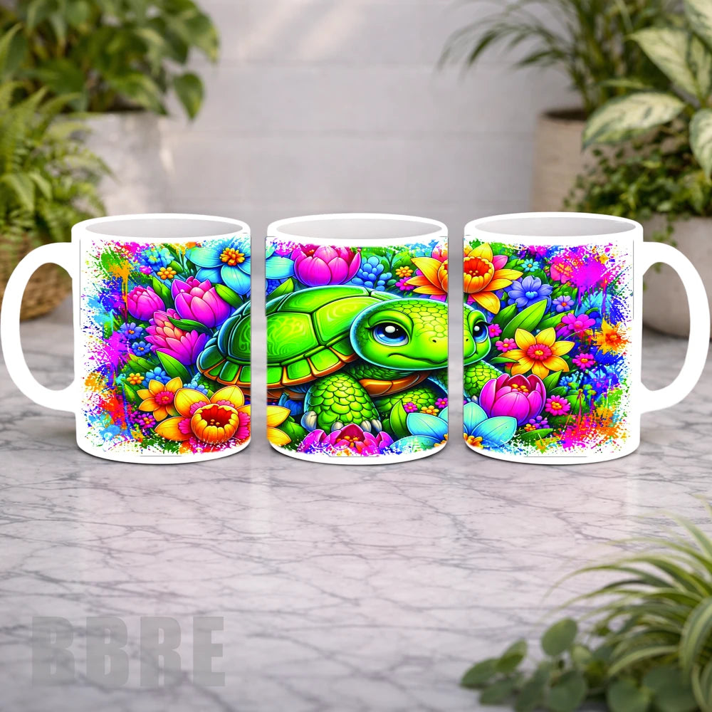 Colorful Turtle Mockup Product Photo