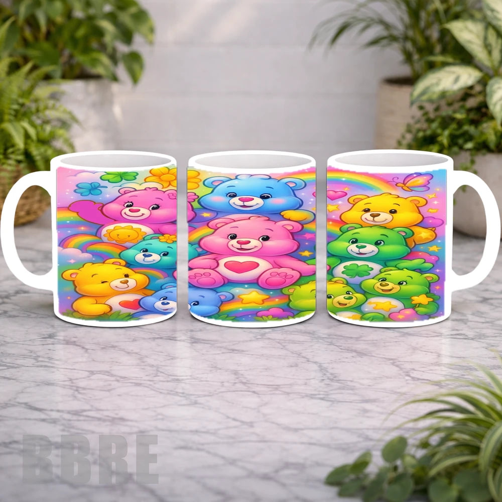 Colorful Bears Mockup Product Photo