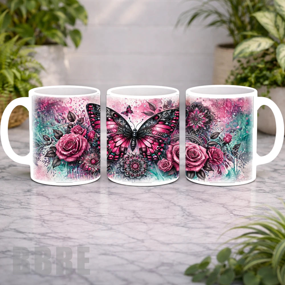 Butterfly Roses Mockup Product Photo