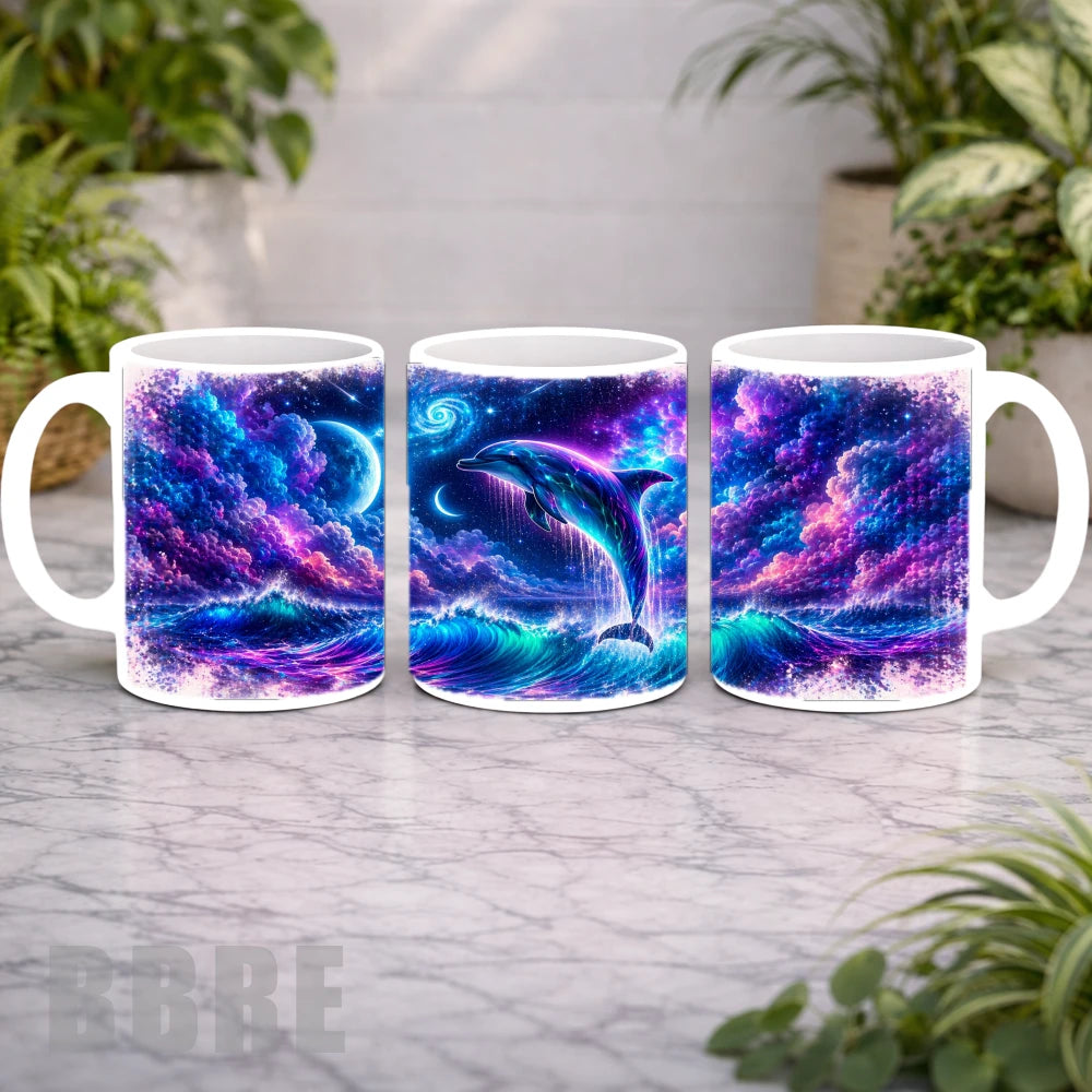 Cosmic Dolphin Mockup Product Photo