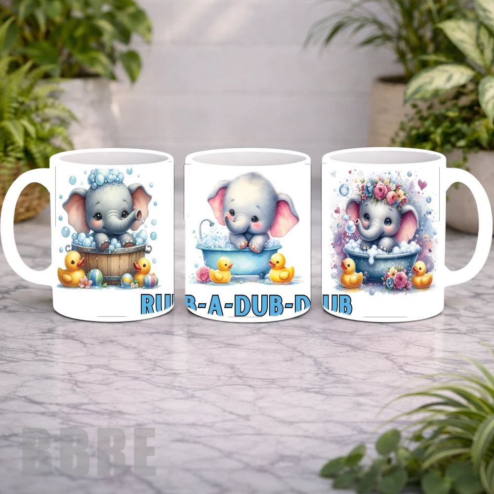 Elephant Bath Mockup Product Photo