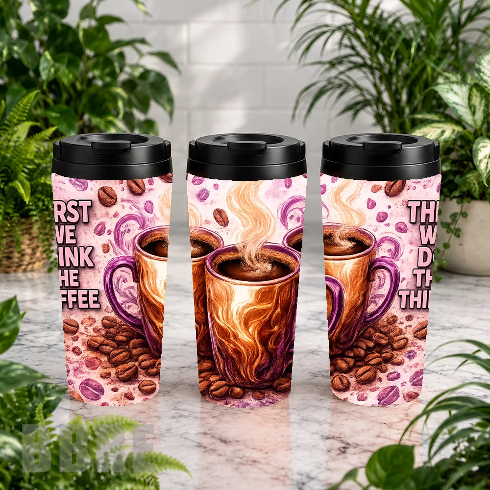 Coffee Trio Mockup Image