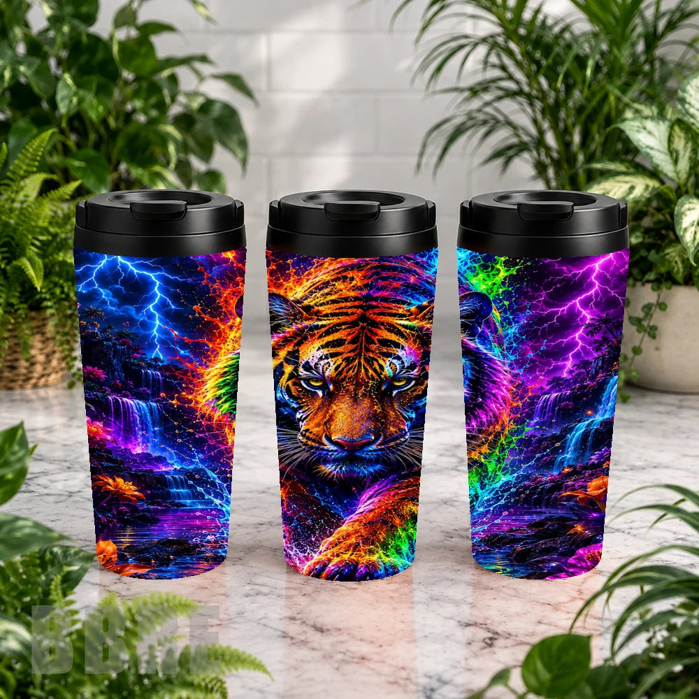Vibrant Tiger Mockup Image