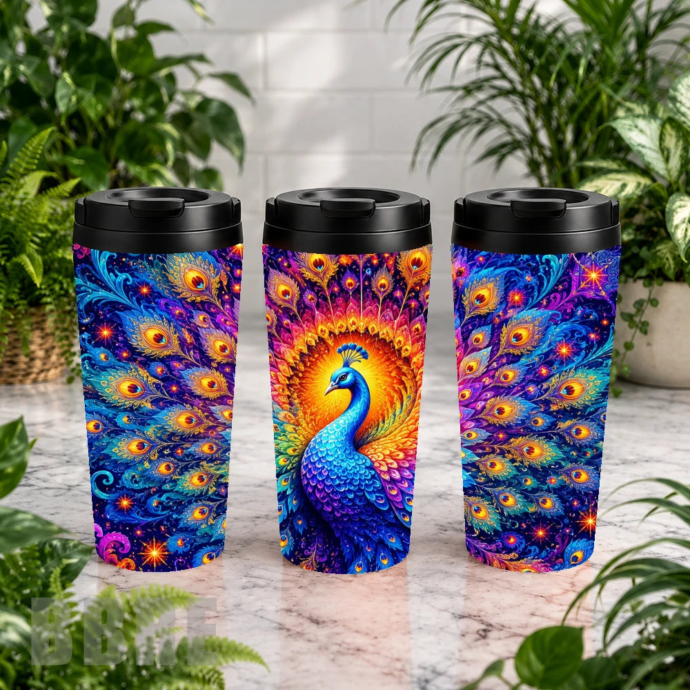 Peacock Splendor Mockup Image