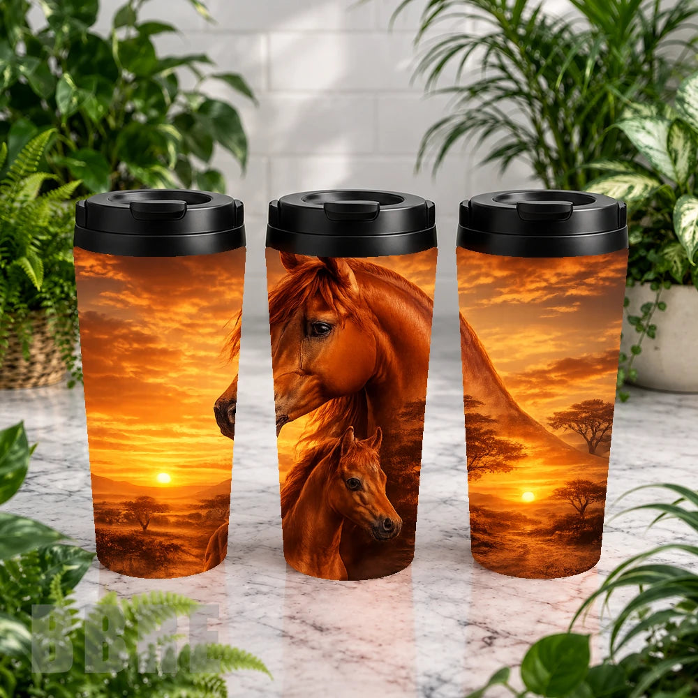 Majestic Horses Mockup Image