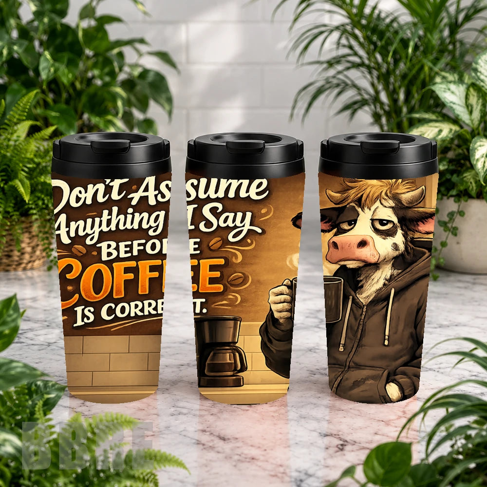 Coffee Cow Mockup Image