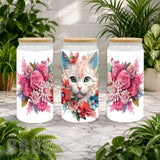 Floral Cat Product Image