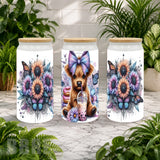Floral Puppy Product Image