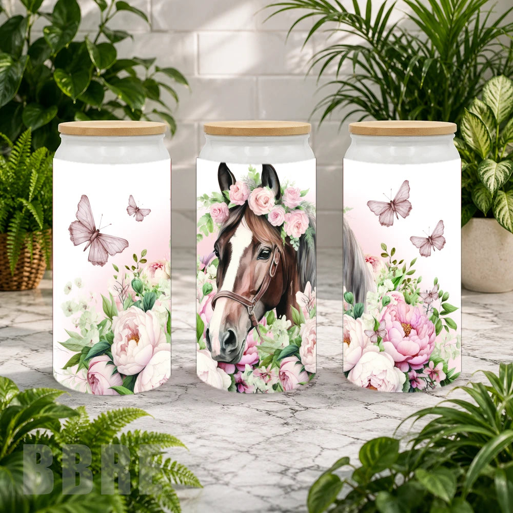 Floral Horse Product Image