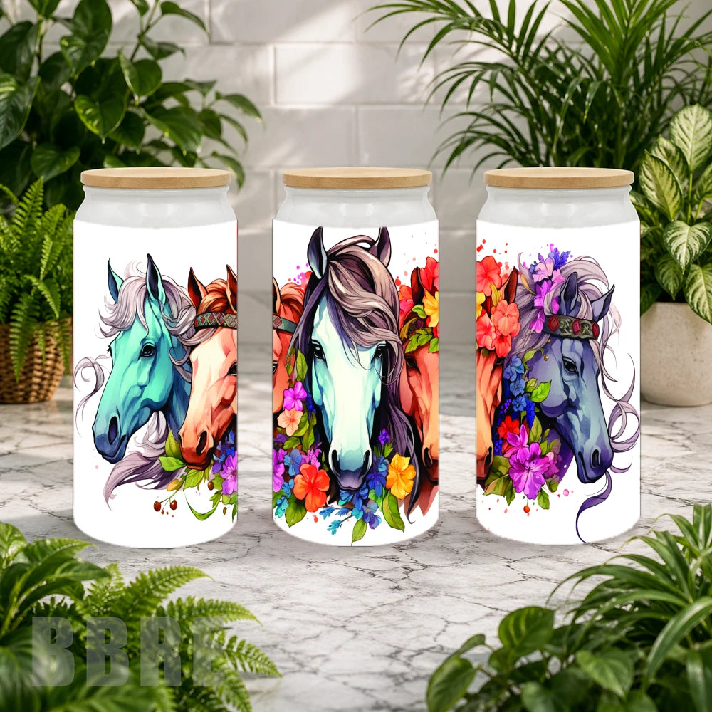 Floral Horses Product Image