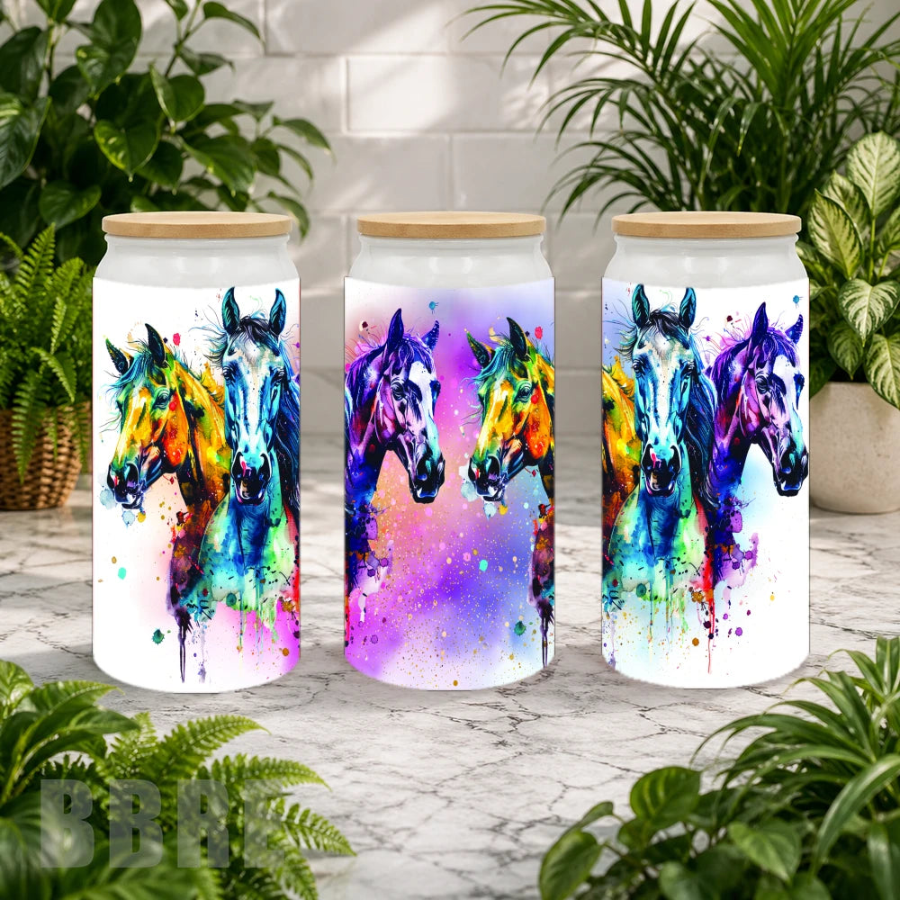 Colorful Horses Product Image