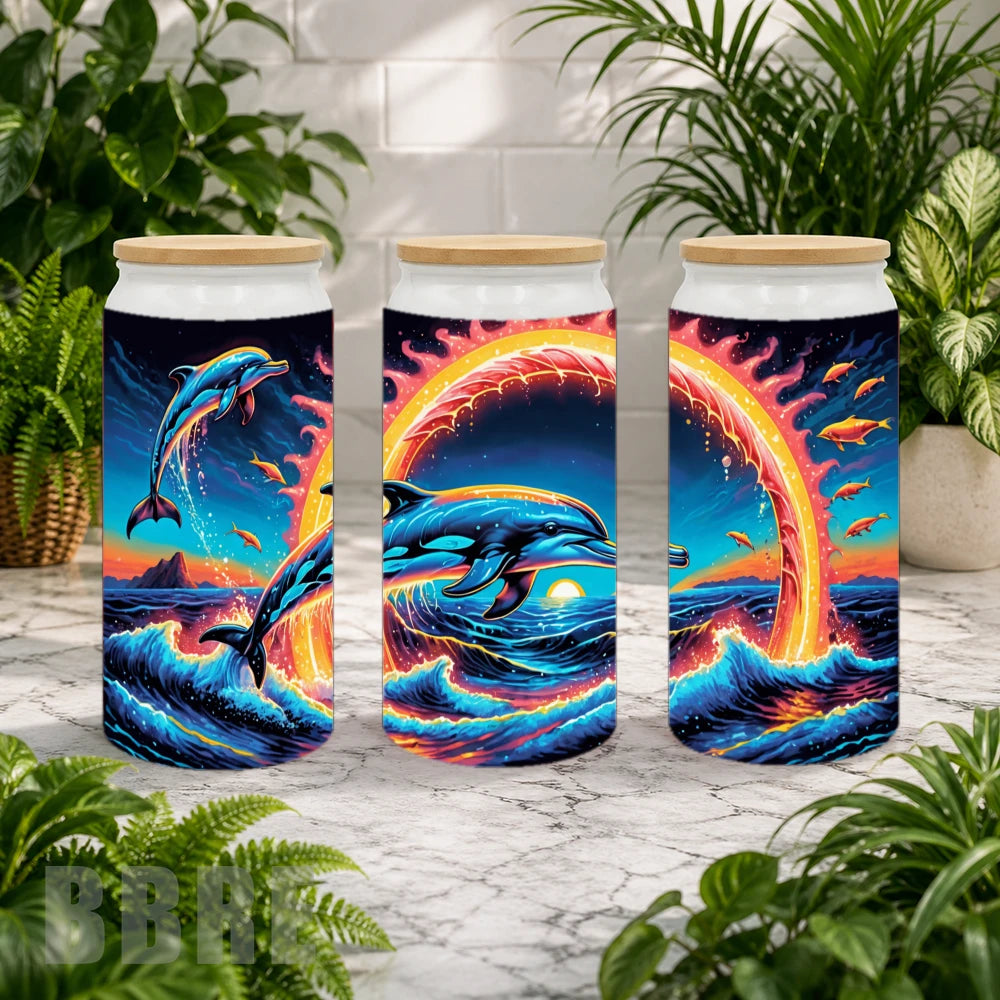 Dolphin Sunset 2 Product Image
