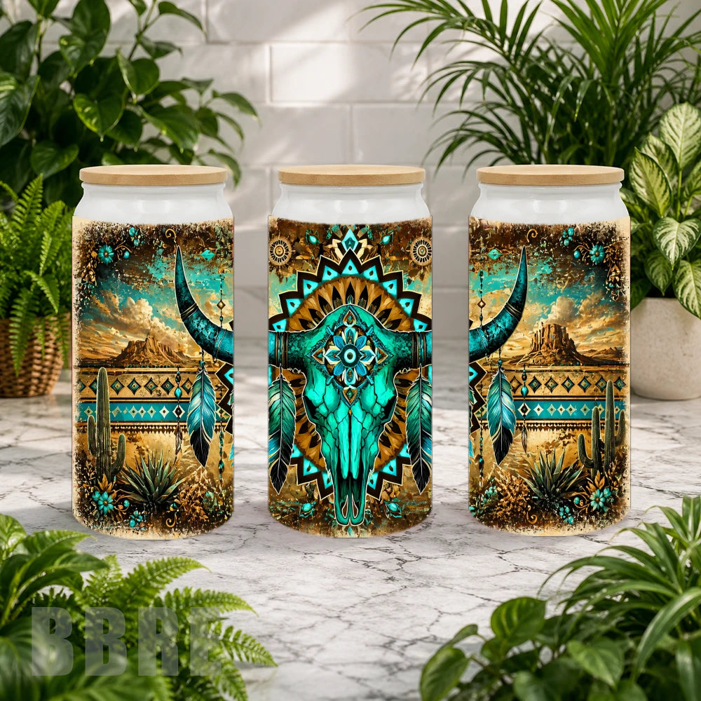 Turquoise Skull Product Image