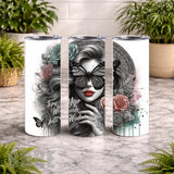 Butterfly Beauty 2 20 OZ Wrap Mockup