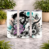 Wild And Free 20 OZ Wrap Mockup
