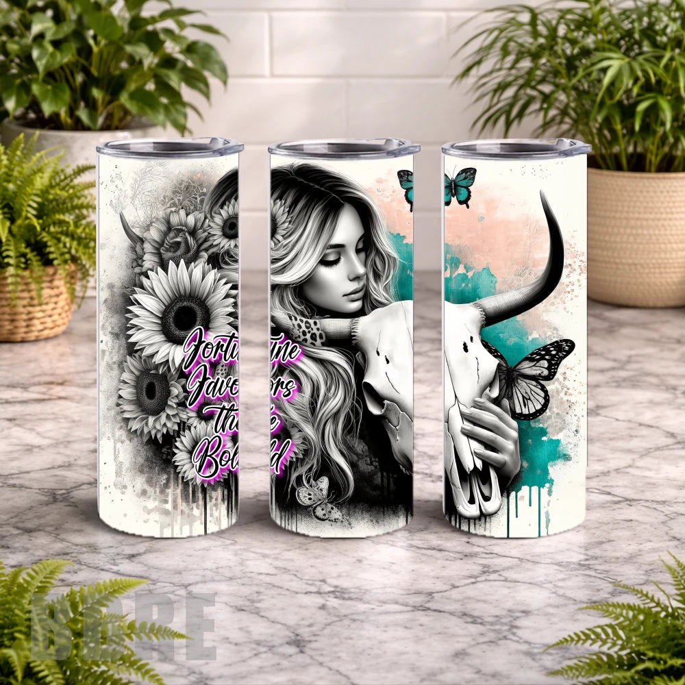 Bold Fortune 20 OZ Wrap Mockup