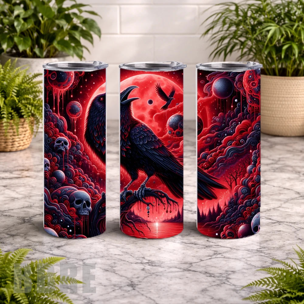 Raven Moon 20 OZ Wrap Mockup
