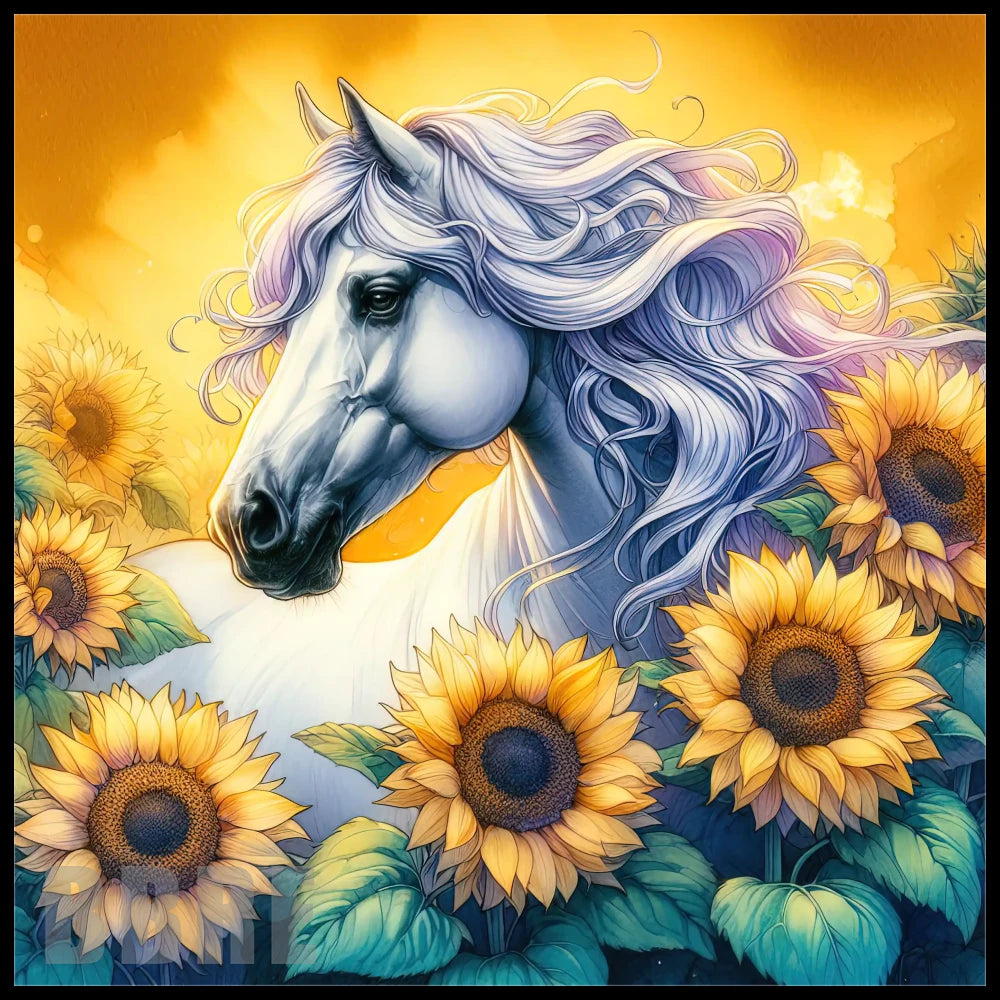 Sunflower Unicorn 20 OZ Sublimation Wrap