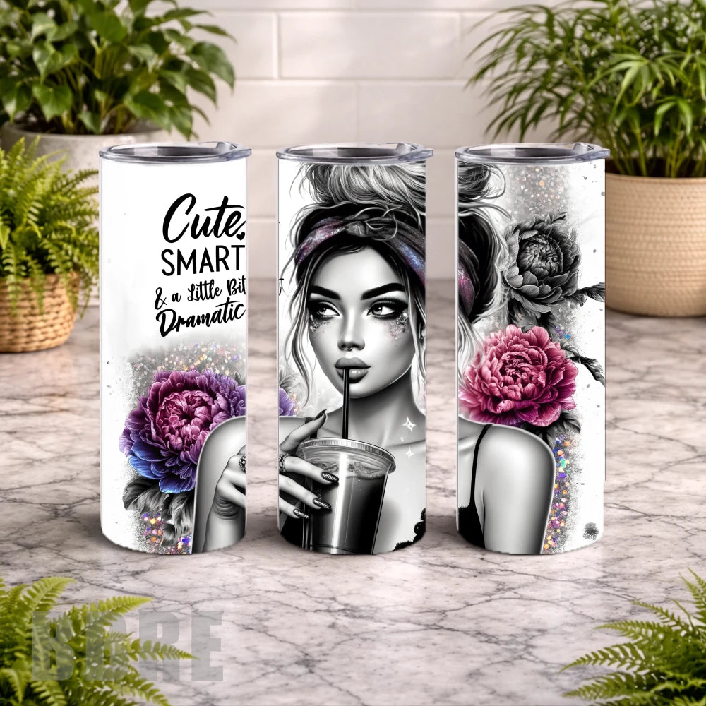 Dramatic Beauty 20 OZ Wrap Mockup