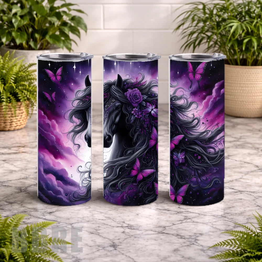 Majestic Horse 20 OZ Wrap Mockup