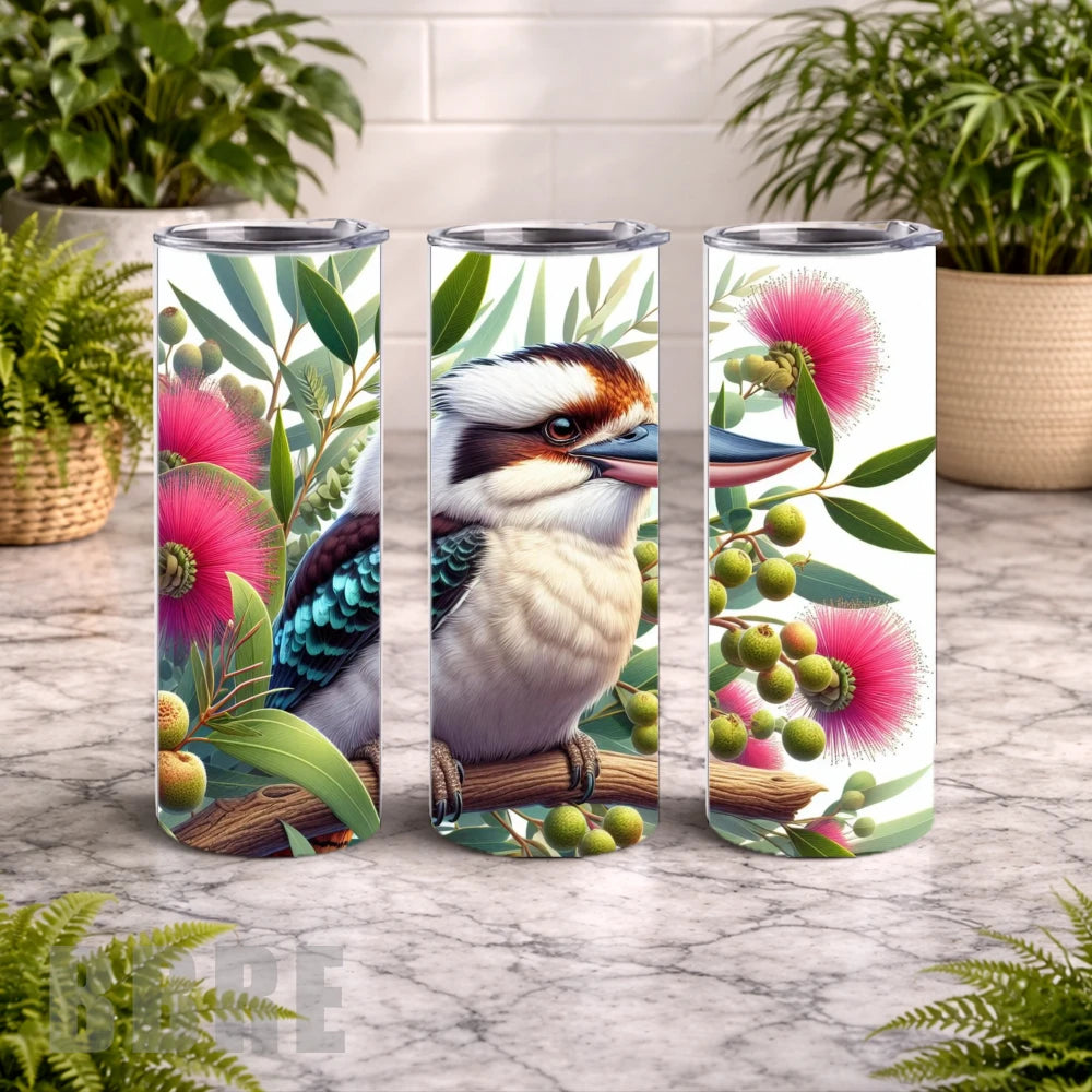 Kookaburra Art 20 OZ Wrap Mockup