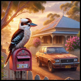 Kookaburra Scene 20 OZ Sublimation Wrap