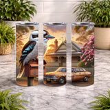 Kookaburra Scene 3 20 OZ Wrap Mockup