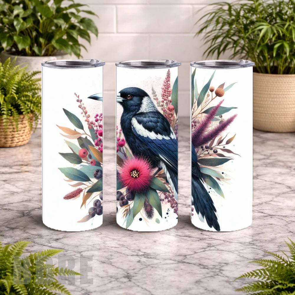 Elegant Magpie 20 OZ Wrap Mockup