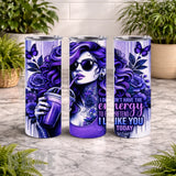 Purple Vibes 20 OZ Wrap Mockup