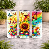 Summer Vibes 11 20 OZ Wrap Mockup