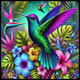 Vibrant Hummingbird 20 OZ Sublimation Wrap