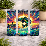 Fishing Adventure 20 OZ Wrap Mockup