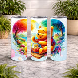 Winnie Pooh 20 OZ Wrap Mockup
