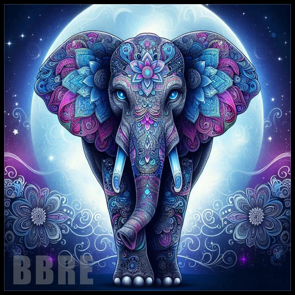 Majestic Elephant 20 OZ Sublimation Wrap