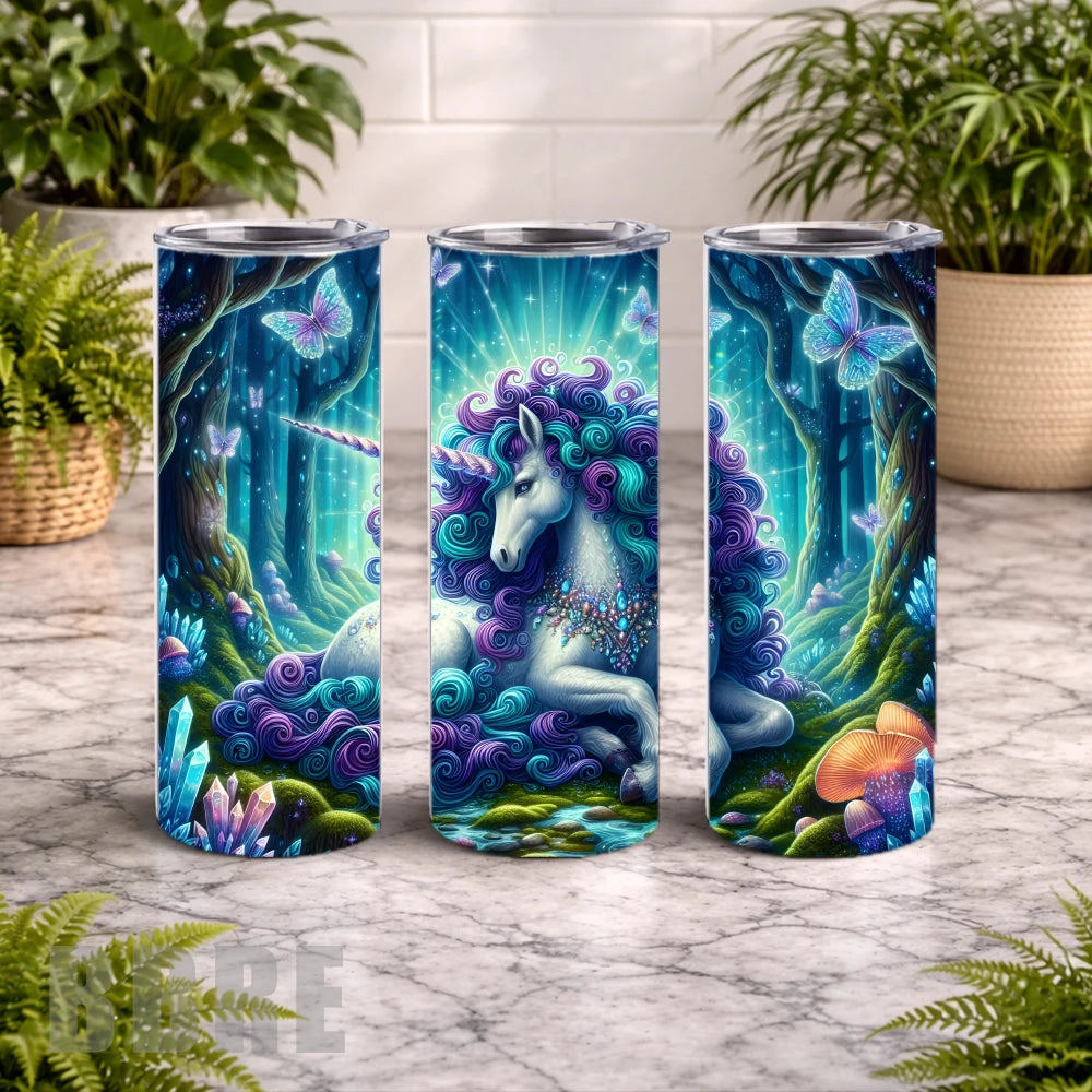 Mystical Unicorn 20 OZ Wrap Mockup