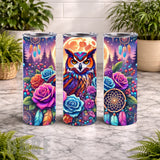 Owl Dreamcatcher 20 OZ Wrap Mockup