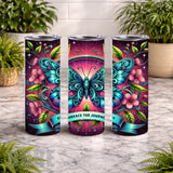 Butterfly Journey 20 OZ Wrap Mockup