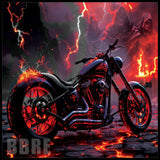 Inferno Motorcycle 20 OZ Sublimation Wrap