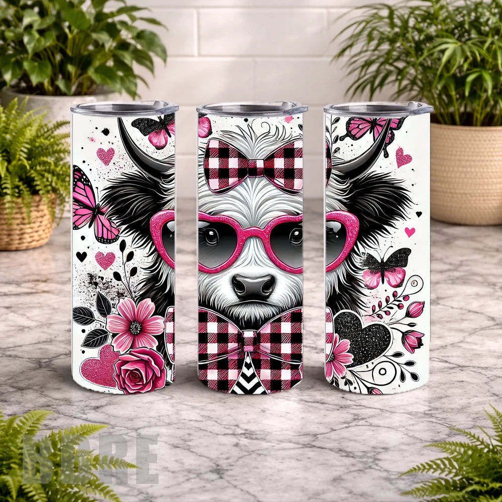 Chic Cow 20 OZ Wrap Mockup