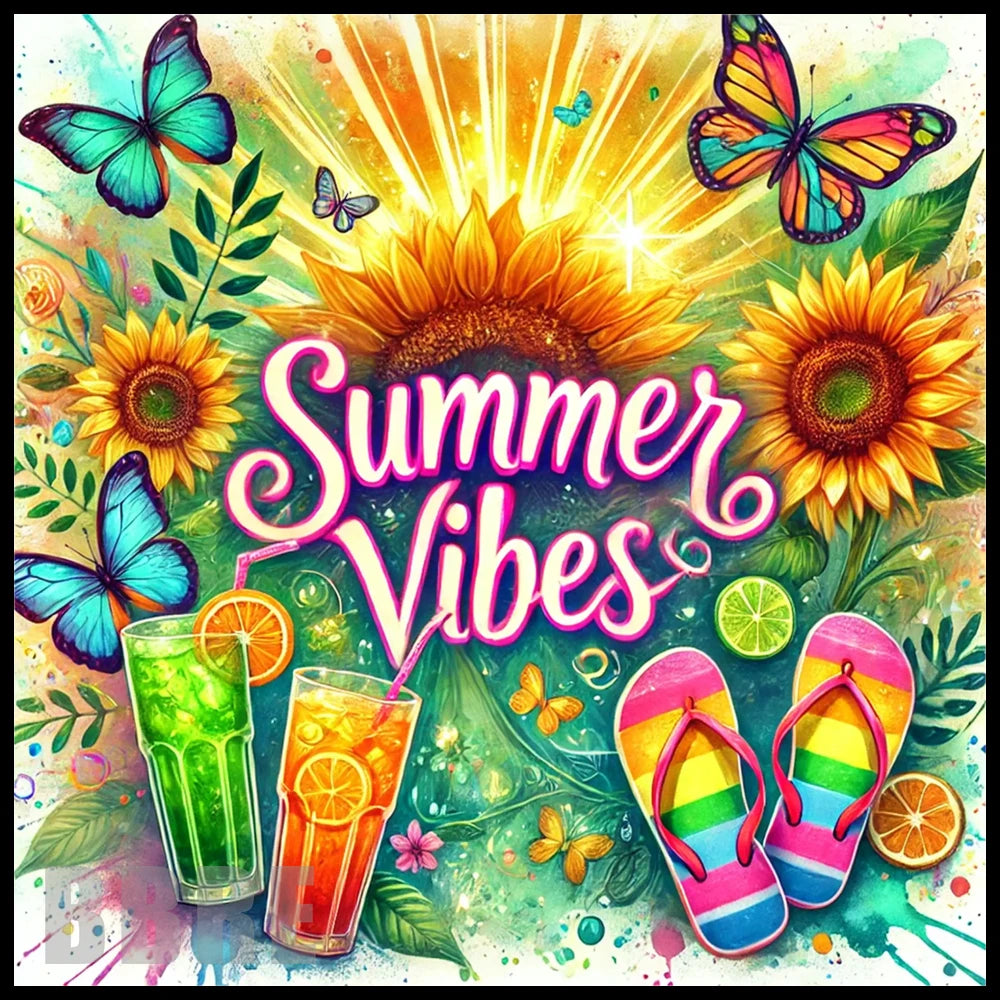 Summer Vibes 2 20 OZ Sublimation Wrap
