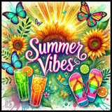 Summer Vibes 2 20 OZ Sublimation Wrap