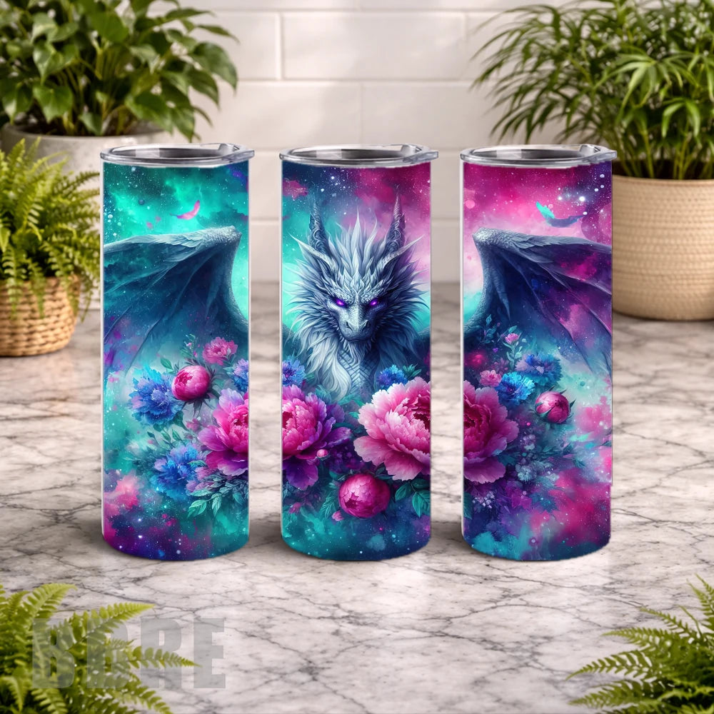 Dragon Blossom 20 OZ Wrap Mockup
