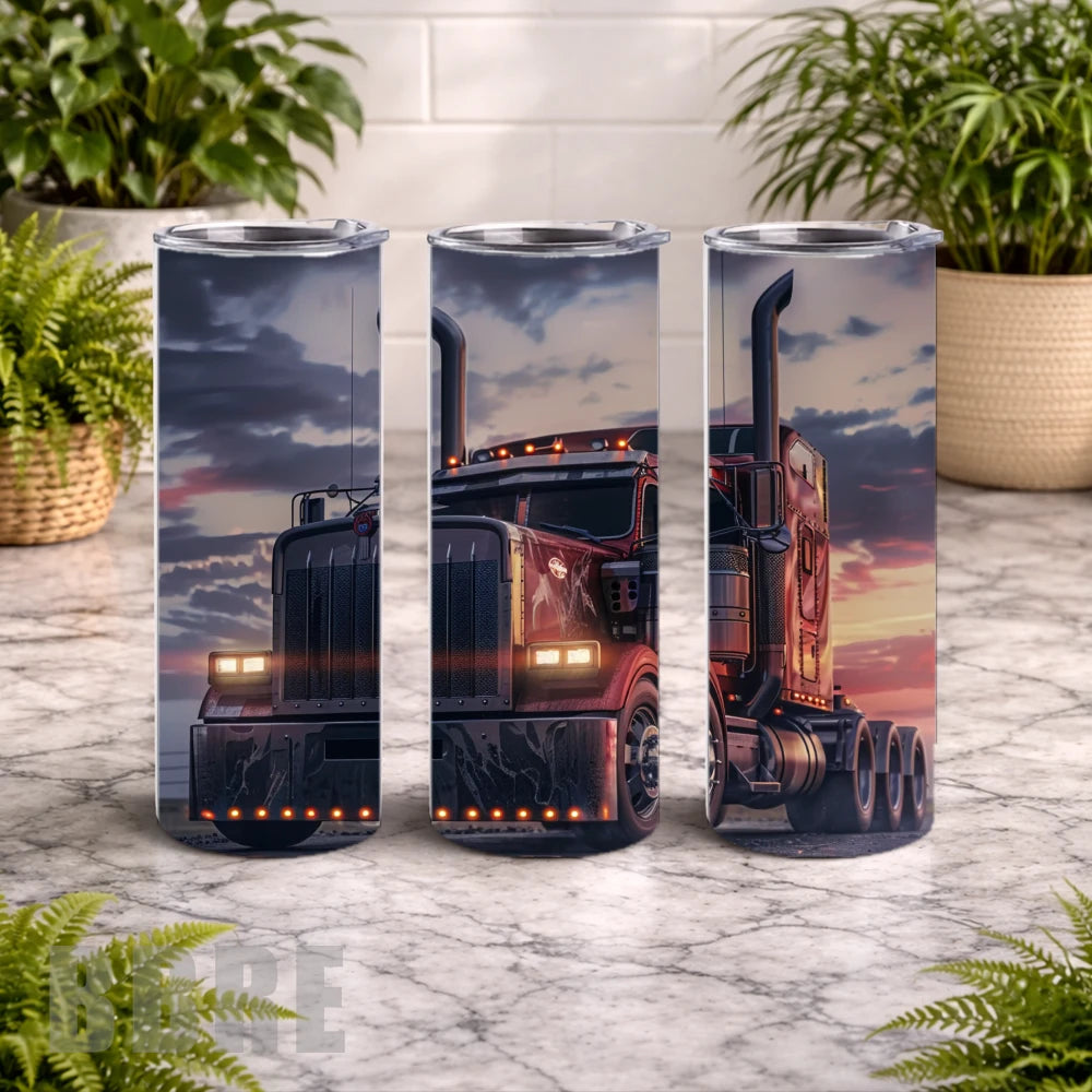 Bold Truck 20 OZ Wrap Mockup