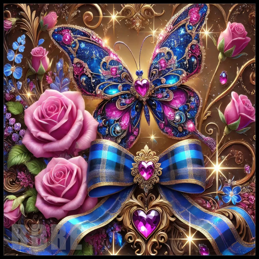 Butterfly Blossom 20 OZ Sublimation Wrap