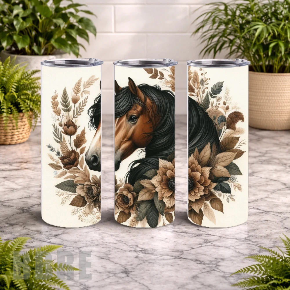 Majestic Horse 3 20 OZ Wrap Mockup