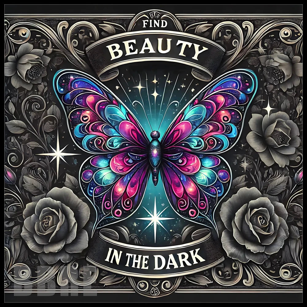 Butterfly Beauty 20 OZ Sublimation Wrap