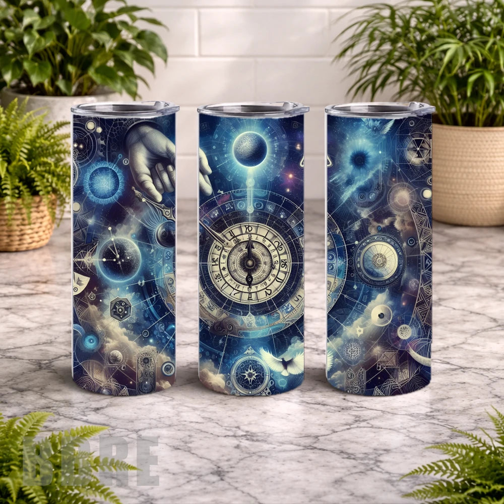 Cosmic Time 20 OZ Wrap Mockup